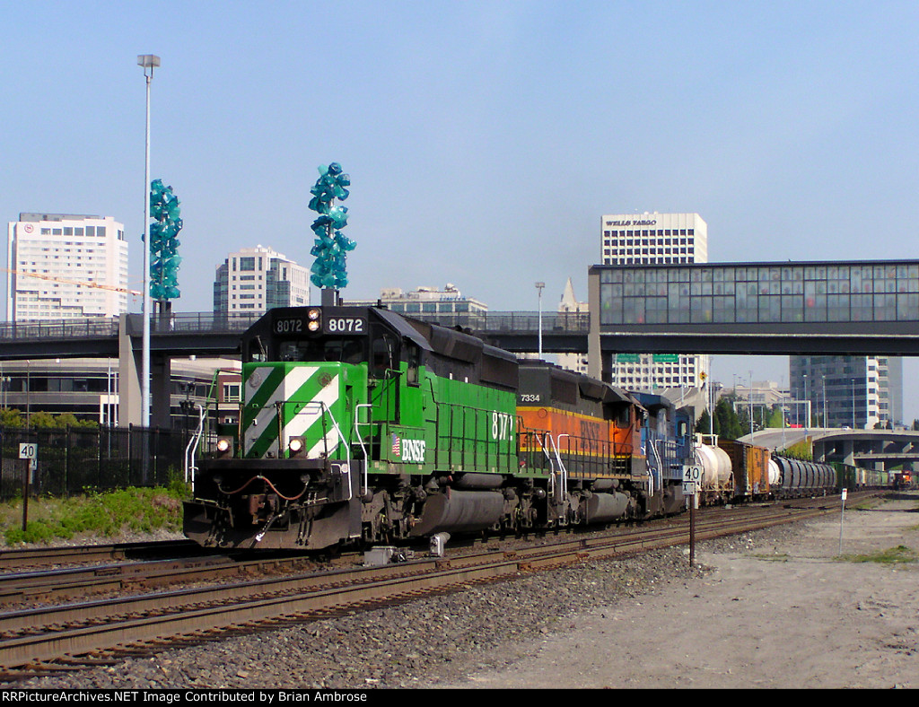 BNSF 8072 North